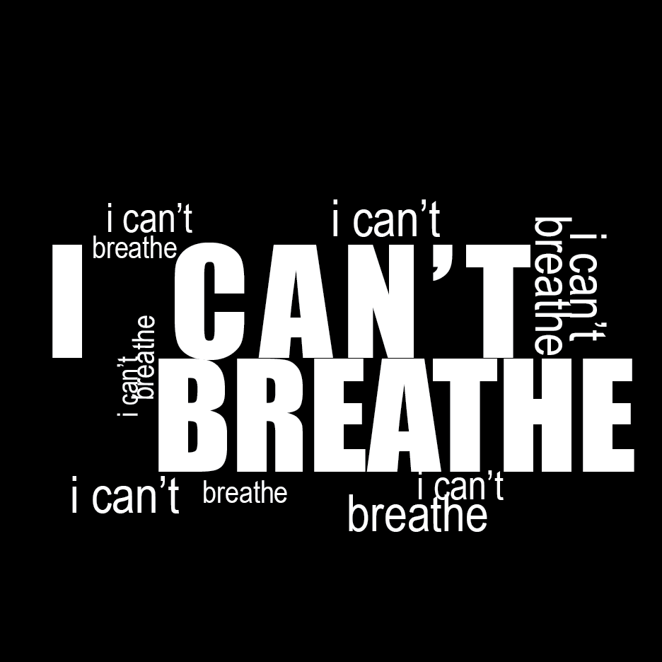 I Can’t Breathe T-Shirt Design