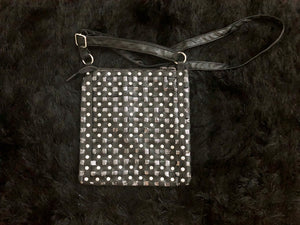 Psychedelic Rhinestud Crossbody Bag